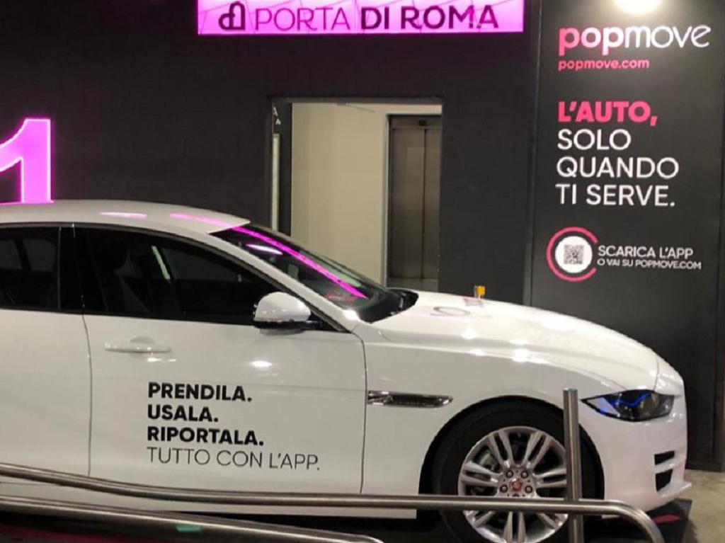 popmove-galleria-di-porta-di-roma-condivisione-auto-sharing