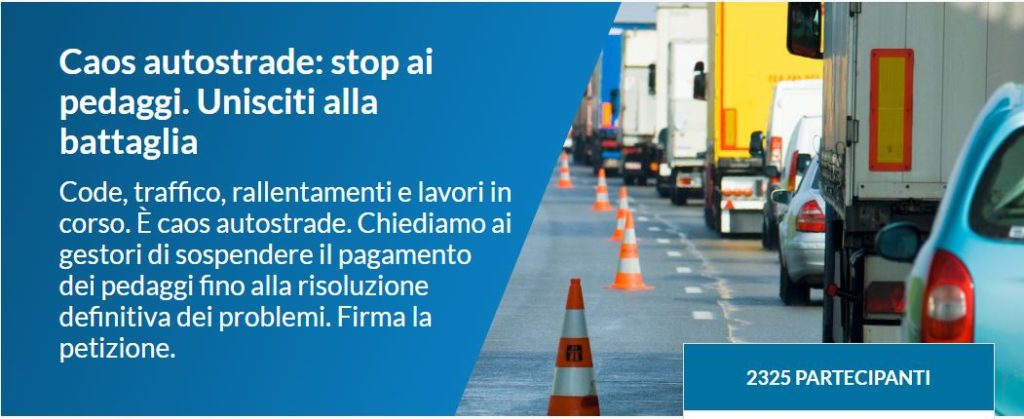caos-autostrade-stop-ai-pedaggi-con-la-raccolta-firme-di-altroconsumo