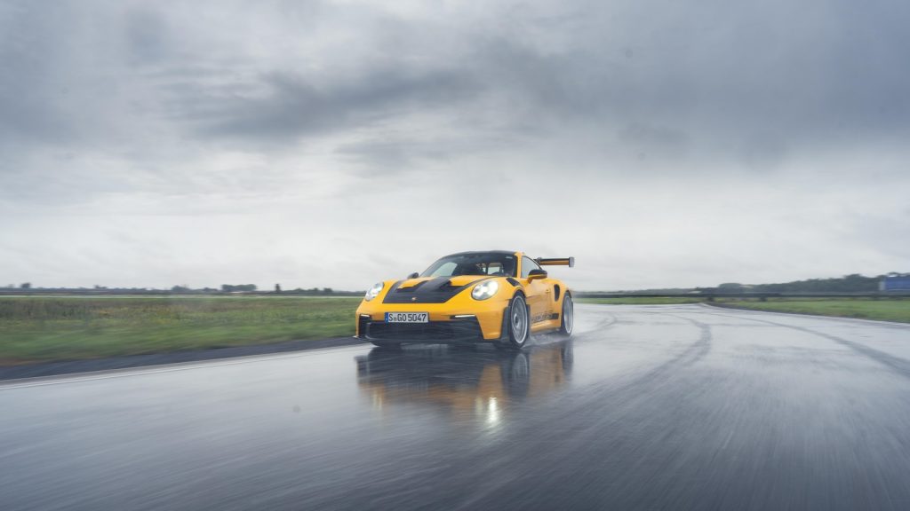 Pilot Sport S 5 Porsche Michelin bagnato basse temperature