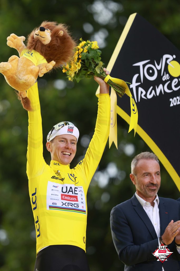 Tadej Pogačar pneumatici Continental Tour de France 2025