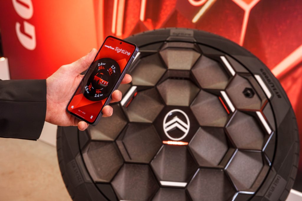 Goodyear Citroën ELO Eagle Xplore pneumatici pressione gomme