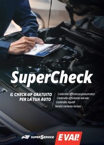 SuperCheck servizio controllo gratuito SuperService auto veicolo