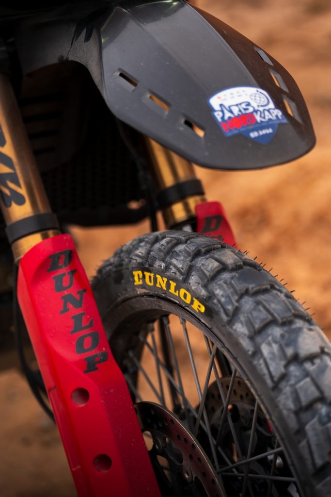 Dunlop partner pneumatici nuova avventura Paris Nordkapp 2026