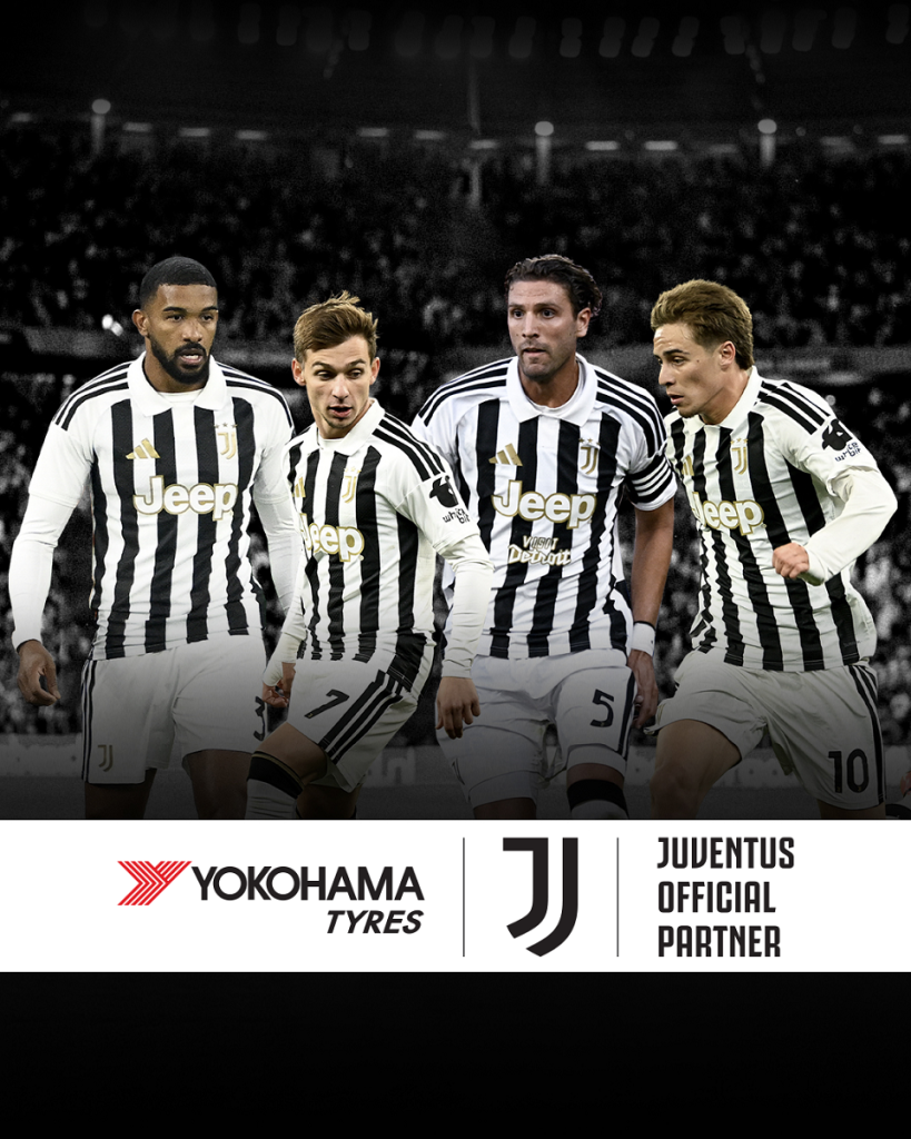 Yokohama diventa Juventus Official Partner sponsor nexen chi marchi gomme pneumatici Peter Silverstone calcio football club