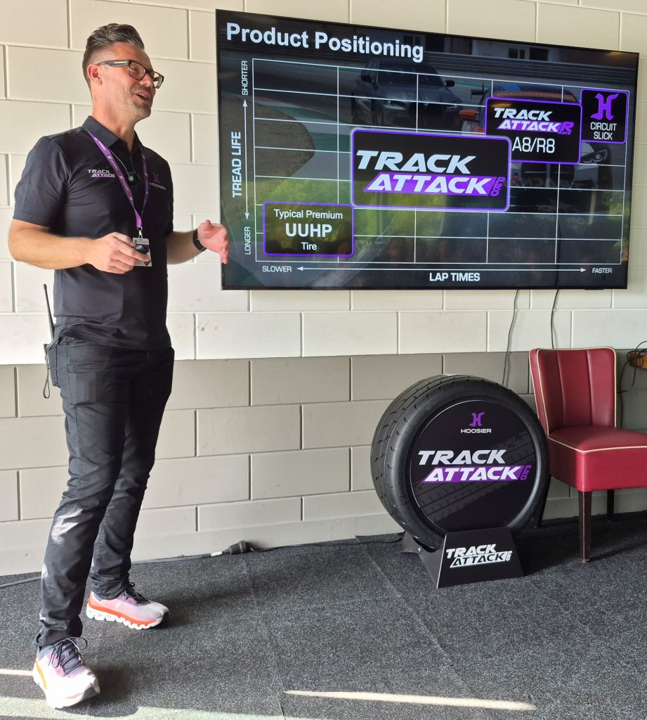 Hoosier TrackAttack Pro lancio europeo semi-slick omologato